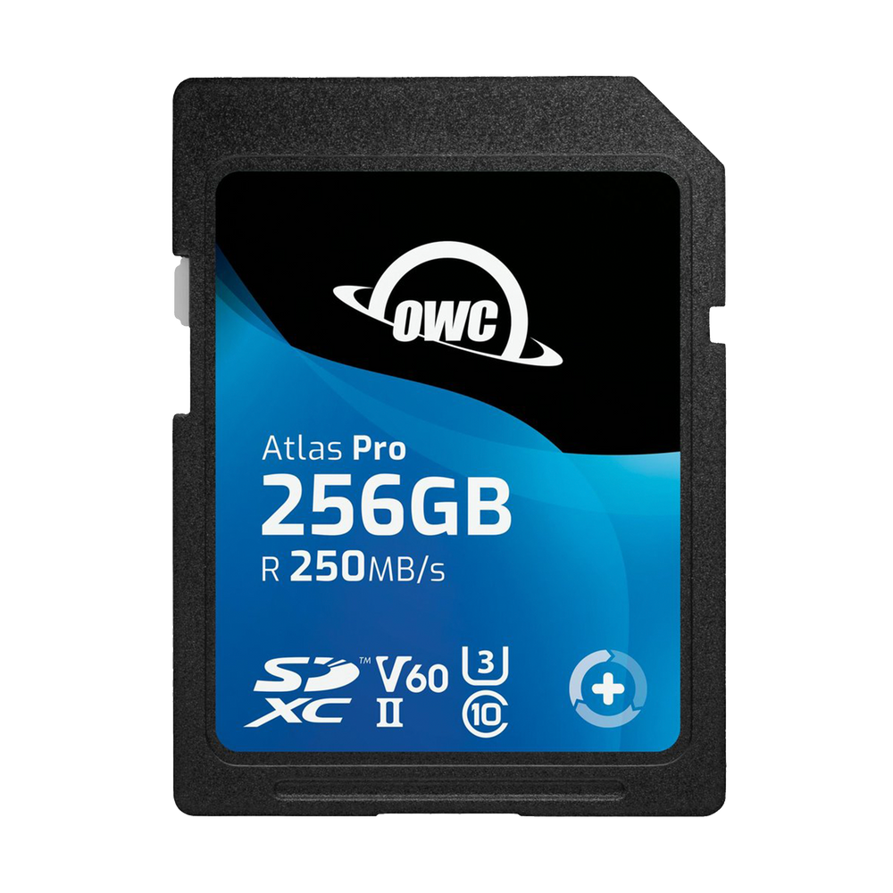 OWC 256GB Atlas Pro SD V60 Memory Card