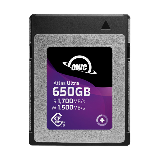 OWC 650GB Atlas Ultra CFexpress Type B Memory Card