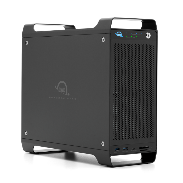 OWC 64TB Thunderbay Flex 8 Thunderbolt 3 Storage Solution (8 x HDD RAID)