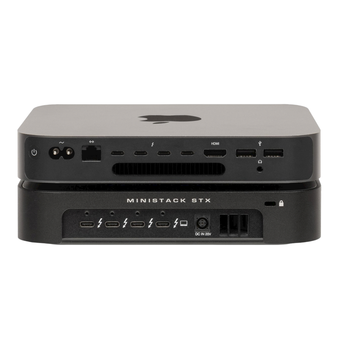 OWC 2TB HDD miniStack STX Stackable Storage and Thunderbolt Hub Xpansion Solution