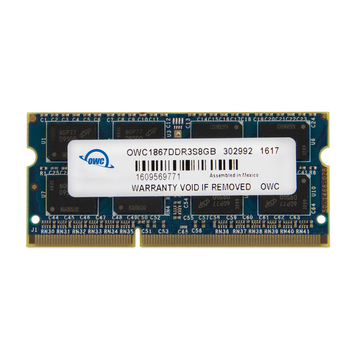 8GB OWC Memory Module (1 x 8GB) 1867MHz PC3-14900 DDR3 SO-DIMM