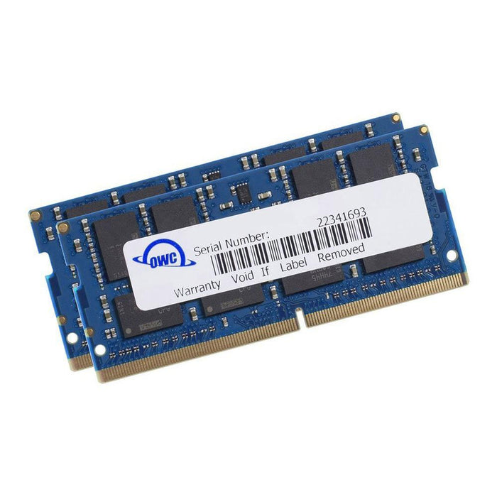 OWC 64GB Matched Memory Upgrade Kit (2 x 32GB) 2400MHz PC4-19200 DDR4 SO-DIMM with Tools and Adhesive Strips