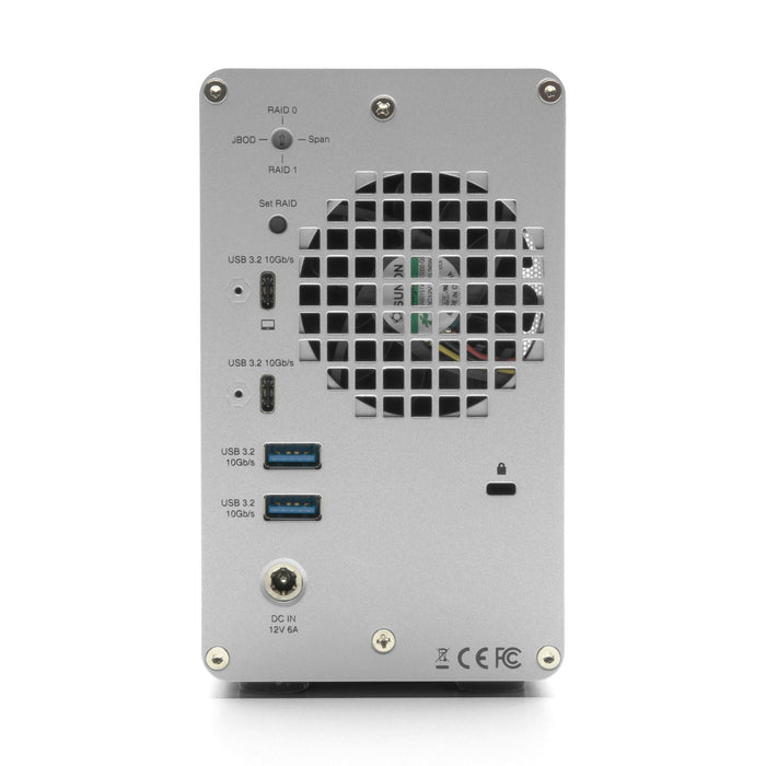 OWC 16TB HDD Mercury Elite Pro Dual with 3-Port USB Hub - External Storage
