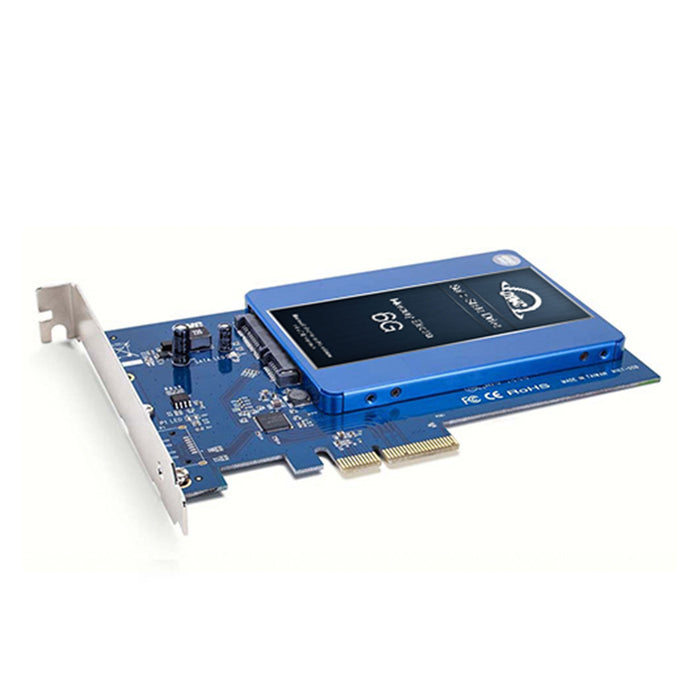 OWC 120GB Mercury Electra 6Gb/s 2.5" SSD & Accelsior S PCIe DIY Bundle Kit