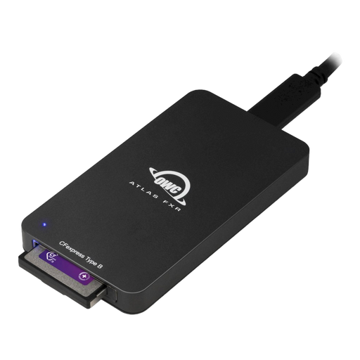 OWC Atlas FXR Thunderbolt + USB CFexpress Card Reader