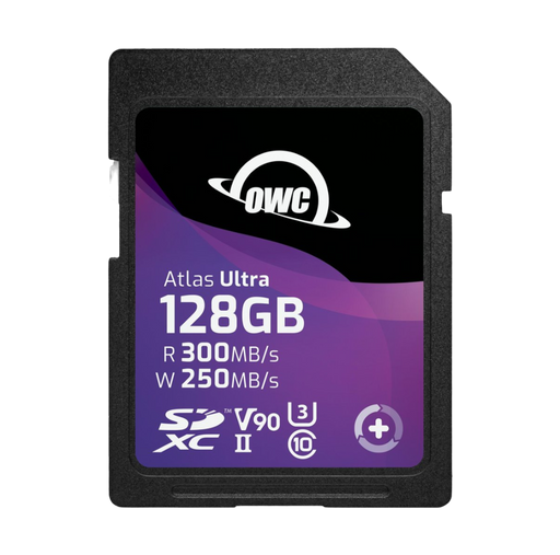 OWC 128GB Atlas Ultra SDXC UHS-II V90 Memory Card